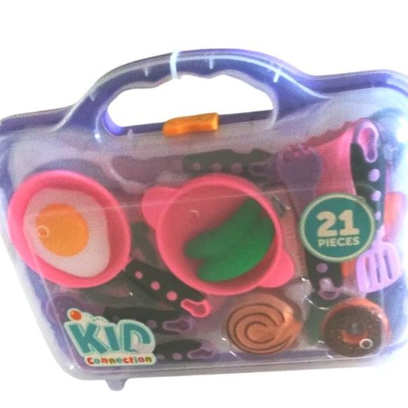 KID CONNECTION 21 PIECE COOKINF FOOD PLAYSET - Picture 6 of 6